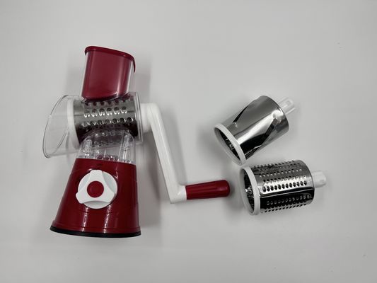 Handmatige Rotary Cheese Grater Ronde Tumbling Box Shredder Drum voor het versnipperen van groenten