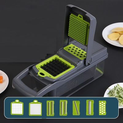 Wees creatief in de keuken met onze 12 in 1 handmatige Mandoline Fruit Vegetable Slicer