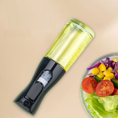 Verpakte draagbare keuken Plastic glas olijfolie sproeier voor het koken azijn dispenser