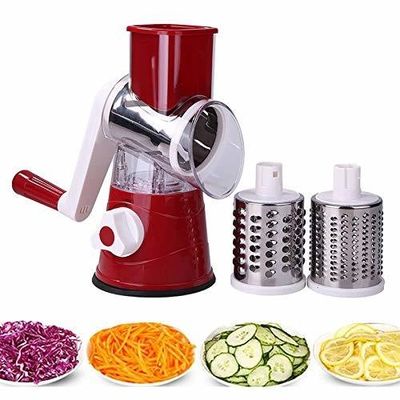 Verbeter je keuken met deze handmatige roterende kaasgrater ronde tumbling box shredder