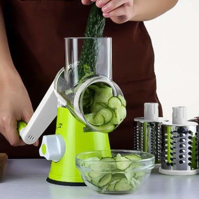 Verbeter je keuken met deze handmatige roterende kaasgrater ronde tumbling box shredder