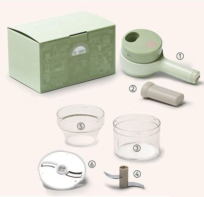 ABS PP PC roestvrij staal keukenhocker Europa Draagbare 4 in 1 groentehochter set