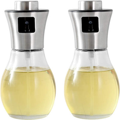 Buitenruimte roestvrij staal 304 oliefles Spray 16,5 * 4,5 cm voor azijn glasfles