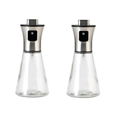 200 ml capaciteit roestvrijstalen olie spuitfles voor het koken en buitenactiviteiten