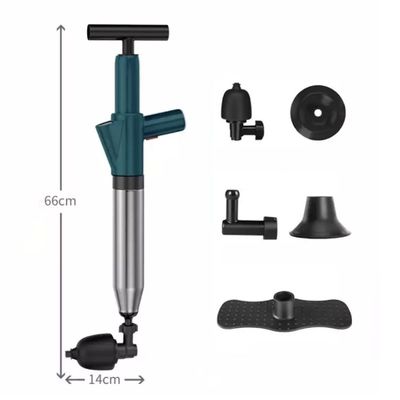 Toiletpluncher Afvoeropener Luchtdruk Sanitair Luchtpistool Afvoerblaster voor ontstoppen