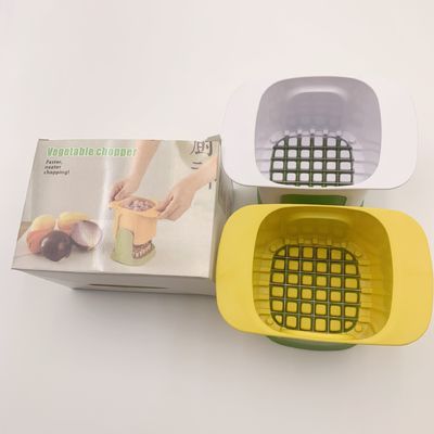 2 in 1 Groentenhaker Knippen Snijmachine handmatig knippen pers Knoflook enz. roestvrij staal