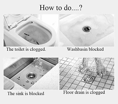 ABS rubber drain blaster gun voor hoge druk toiletpluncher en wasbak buis droog