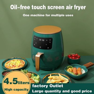 4.5L 6L Silver Crest Air Fryer zonder olie Geheim van heerlijke en gezonde maaltijden