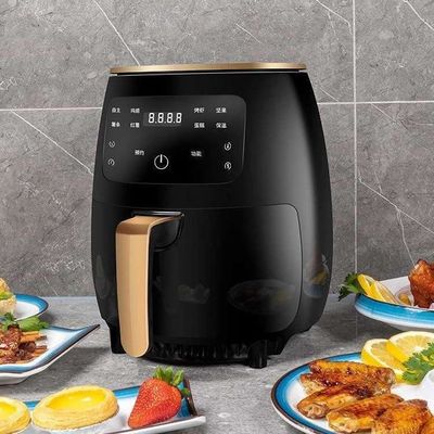 4.5L 6L Silver Crest Air Fryer zonder olie Geheim van heerlijke en gezonde maaltijden