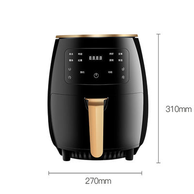 4.5L 6L Silver Crest Air Fryer zonder olie Geheim van heerlijke en gezonde maaltijden