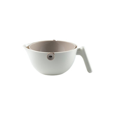 Restaurant Dubbellaag Afneembaar Draaiend Drainage Basket Plastic Vogel Drain Basket