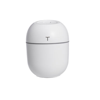Mini draagbare ultrasone luchtbevochtiger met LED nachtlamp en aroma diffuser Roze