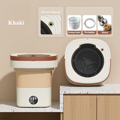 Plastic tub Volledig automatische draagbare mini vouwwasmachine voor ondergoed sokken