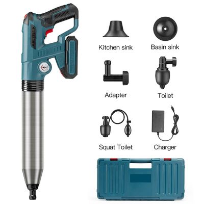 Voorraad 9 stukken elektrische oplaadbare buis ontstopper voor het schoonmaken van het huishouden product