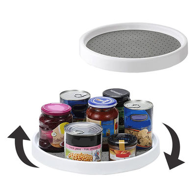 Plastic Kitchen Turntable Organizer voor specerijen en fruit plaatsing Staand type