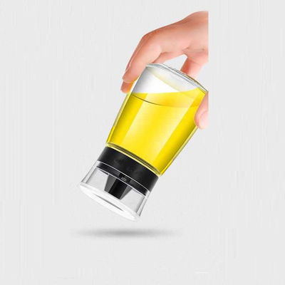 Doorzichtige glazen oliepot 170 ml azijn olie spuitfles Set voor keukenvoorzieningen 425g