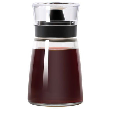 Doorzichtige glazen oliepot 170 ml azijn olie spuitfles Set voor keukenvoorzieningen 425g