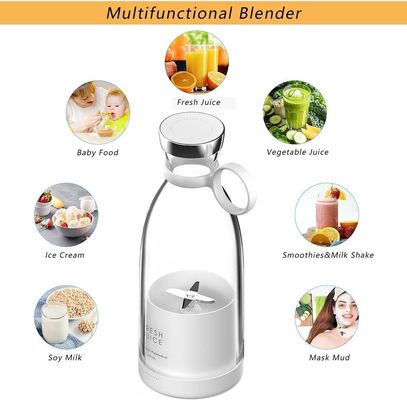 NO App-Controlled Mini Juicer Cup Plastic USB Portable Blender voor shakes en smoothies