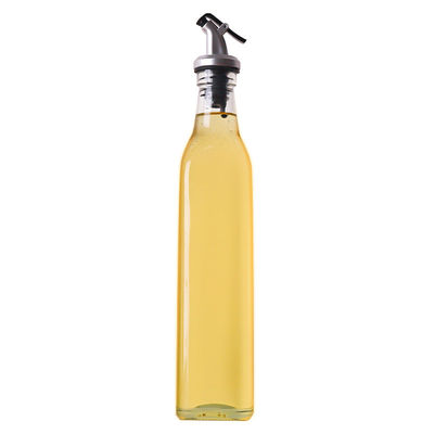 Vierkant calcium na glas azijn olijfolie dispenser fles met spuitstuk De ultieme keuken essentieel