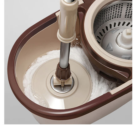 Roestvrij staal wringer 360 spin Easy Clean Cyclone vloerreiniging mop en emmer set