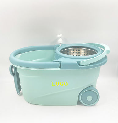Custom Logo Grote capaciteit vloerreiniging Microfiber Spinning Mop Bucket 360 Rotating Dual Drive