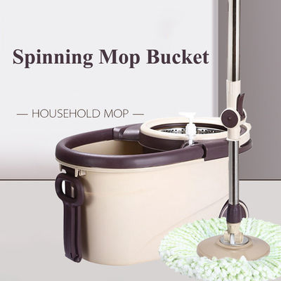 Custom Logo Grote capaciteit vloerreiniging Microfiber Spinning Mop Bucket 360 Rotating Dual Drive