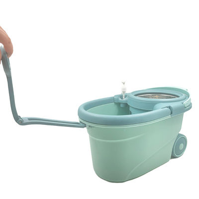 Custom Logo Grote capaciteit vloerreiniging Microfiber Spinning Mop Bucket 360 Rotating Dual Drive