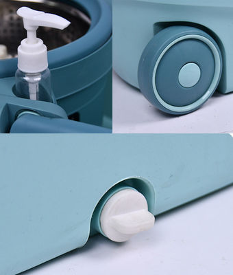 Custom Logo Grote capaciteit vloerreiniging Microfiber Spinning Mop Bucket 360 Rotating Dual Drive