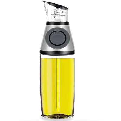 OEM ODM 500 ml olijfolie glas kookolie dispenser keuken olie fles dispenser