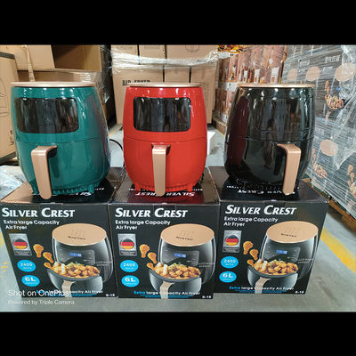Op maat gemaakte 1400W 6L capaciteit Multi-functioneel Air Fryer Pot voor het maken van frituren