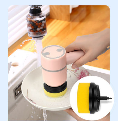 Gratis monster multifunctionele handvrije elektrische reinigingsborstel voor keuken en badkamer