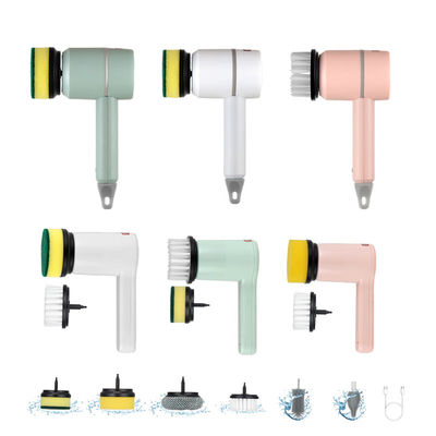 Elektrische wastafelborstel 6 in 1 Handbrush voor badkamer en keuken