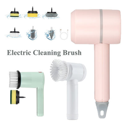 Sponge Style 5 in 1 elektrische reinigingsborstel voor badkamer bad en vaatwasbak