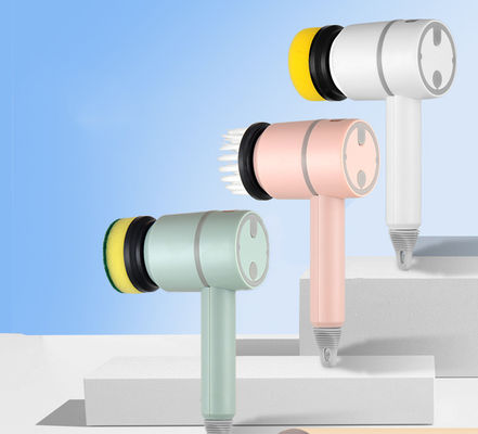 Sponge Style 5 in 1 elektrische reinigingsborstel voor badkamer bad en vaatwasbak