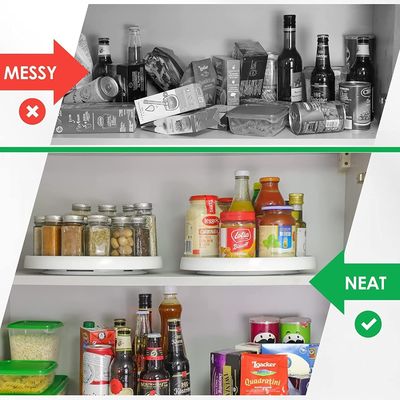 Kleine plastic niet-glijdende specerijenrek voor keuken Specerijen Sauce Azijn Fles opslag