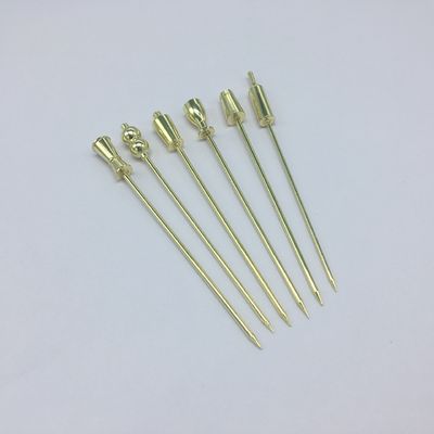 304 roestvrij staal cocktail pinnen Swizzle Stick voor herbruikbare kleine peddels Custom pinnen