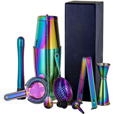 Classic Design 11-Piece Bartender Kit Cocktail Smoker Set 750 ml/600 ml voor de productie