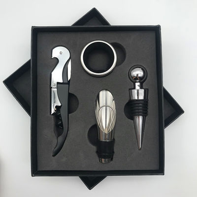 Rood zeepaard mes cadeau doos bar gereedschap type kurkentrekker wijnopener set