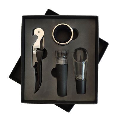 Rood zeepaard mes cadeau doos bar gereedschap type kurkentrekker wijnopener set