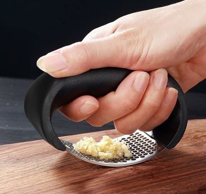 Custom Logo Fruit Vegetable Tools Roestvrij staal Knoflook Press Chopper Keuken Gadget Tool