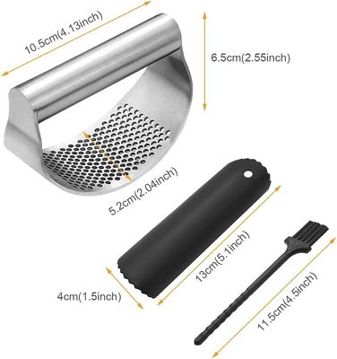 Multi Kitchen Grater 120G kleuren doos 141G Knoflook Mincer en Crusher voor Easy Squeeze