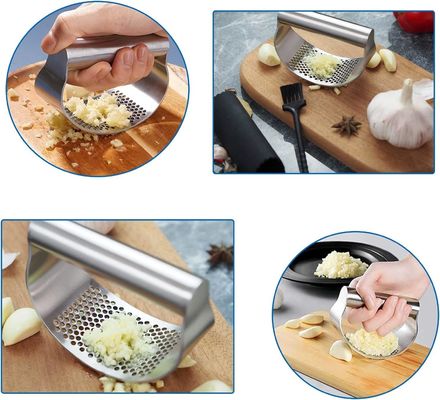 Multi Kitchen Grater 120G kleuren doos 141G Knoflook Mincer en Crusher voor Easy Squeeze
