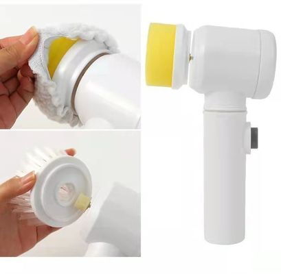 Elektrische reinigingsborstel Wit 138G USB oplaadbaar voor keuken bad badkamer tegel reiniging