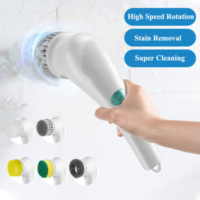 Vervangbare borstelkoppen Handheld reinigingsborstel voor elektrische spin scrubber in de keuken