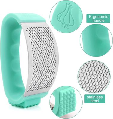 Compacte keuken gadgets 11 * 5.1 * 7.2cm Food Grade roestvrij staal knoflook pers