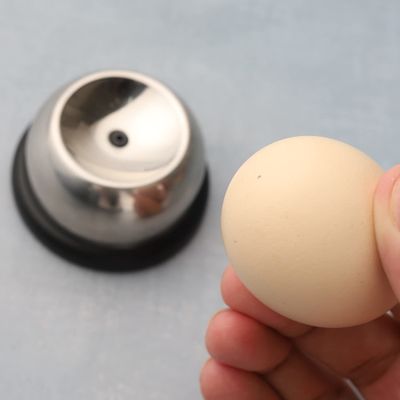Roestvrijstalen ei snijmachine voor gekookte eieren handmatige ei snijdraad 12*8,3*3,2cm