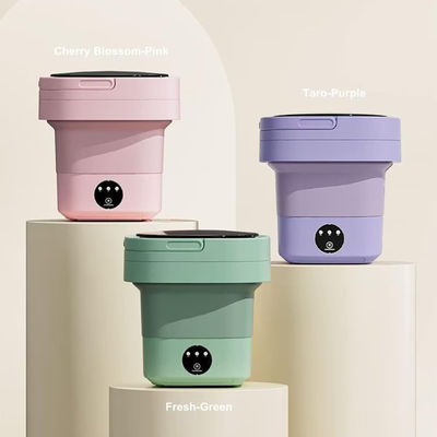 Privévorm 1,8 kg mini wasmachine en opvouwbare roterende droger voor compacte ruimtes
