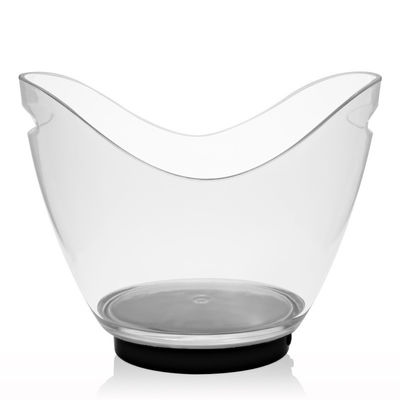 Grote plastic biervat met handvaten en LED-verlichting