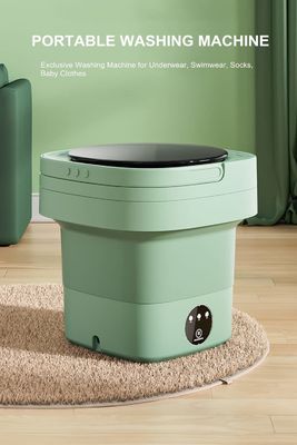 Privévorm 1,8 kg mini wasmachine en opvouwbare roterende droger voor compacte ruimtes