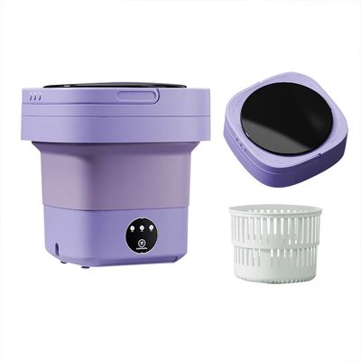 Privévorm 1,8 kg mini wasmachine en opvouwbare roterende droger voor compacte ruimtes
